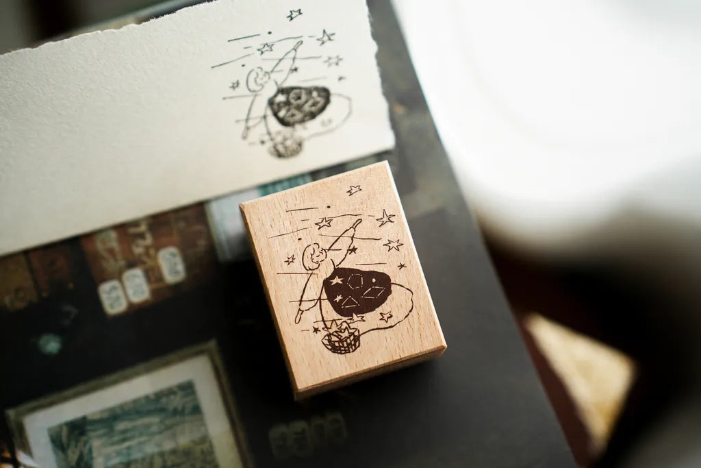 Yamadoro Messages from the Sea Collection Rubber Stamp