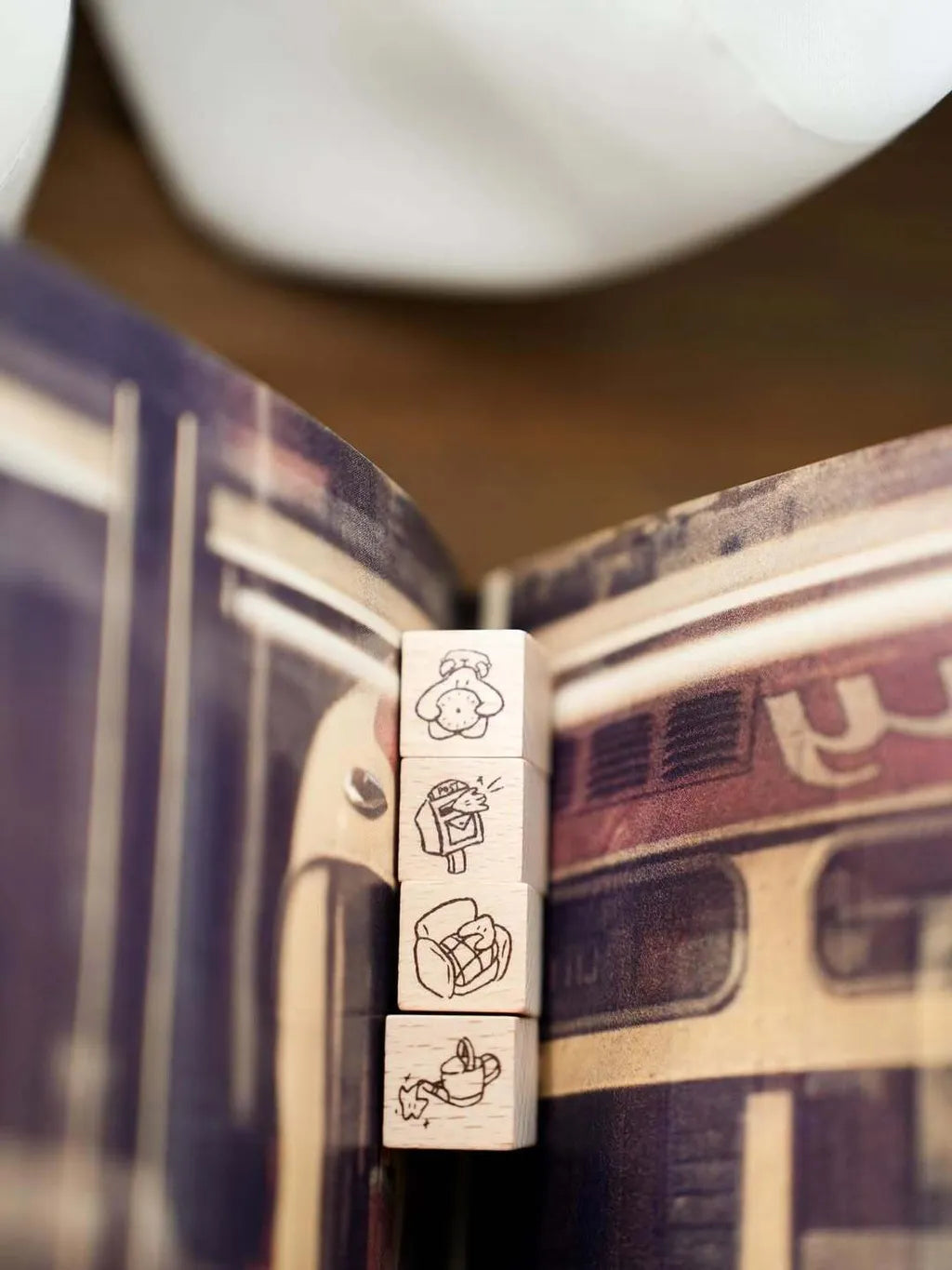 Yamadoro Good List Rubber Stamp Set