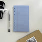 Jeongo Innerside A6 Personal Size Refill / Blue Ruled