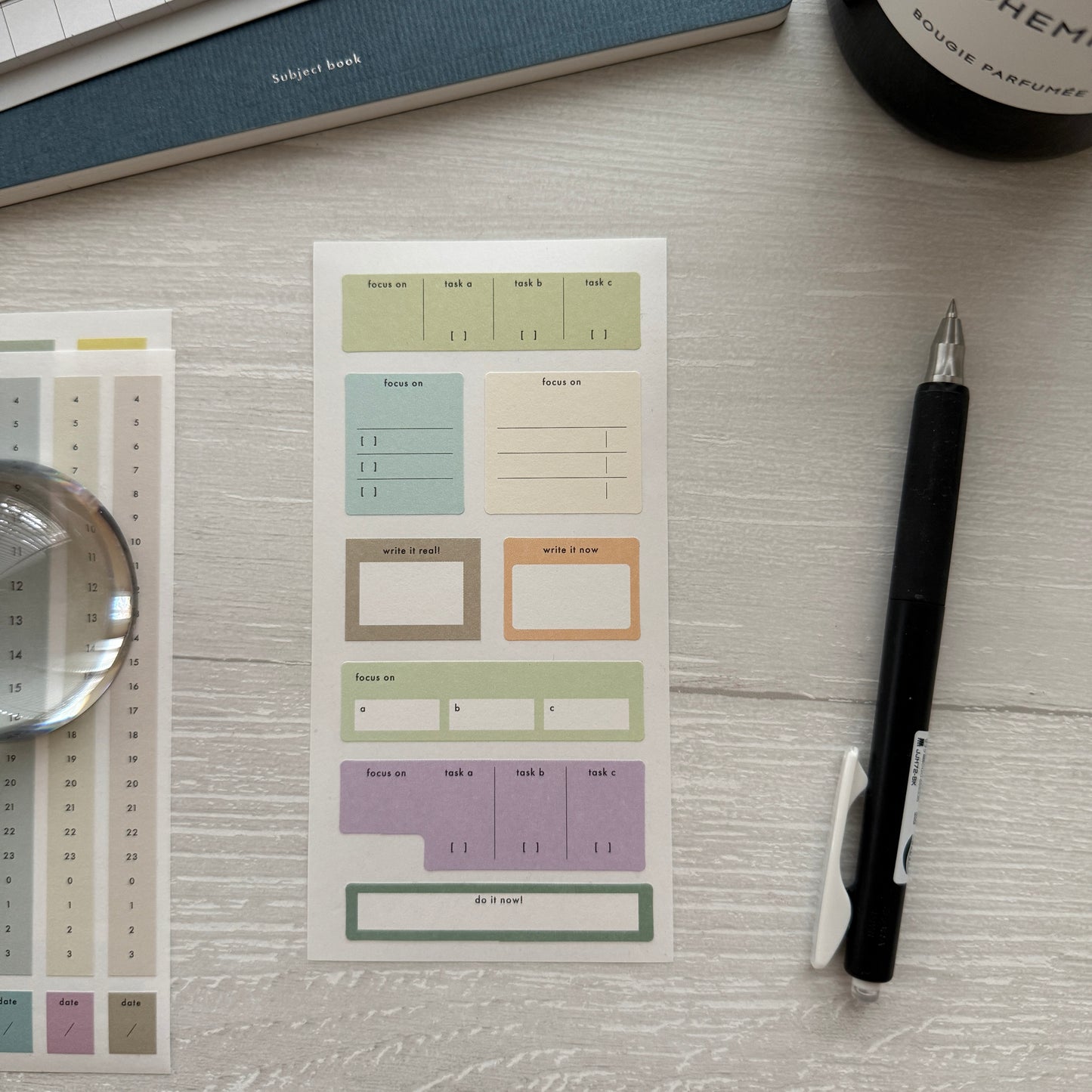 Analogue Keeper 2025 NEW Beginning Sticker Set / 4 Designs