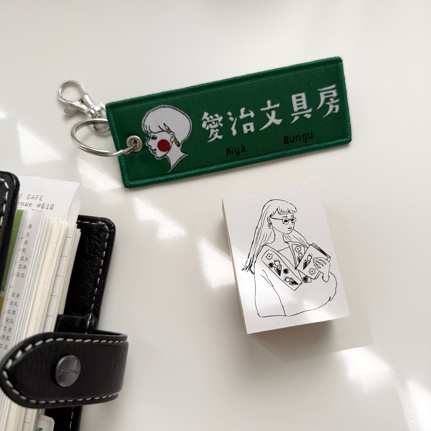 La Dolce Vita Beautiful Girl Rubber Stamp / 4 Designs