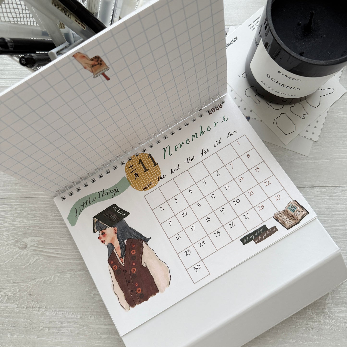 La Dolce Vita 2026 Desktop Calendar