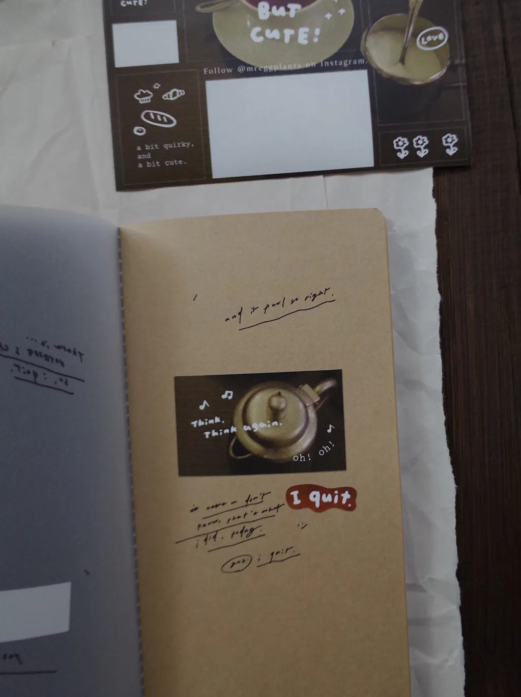 Mr. Eggplants Messy & Ugly Series Sticker + Card Set / 3 Options