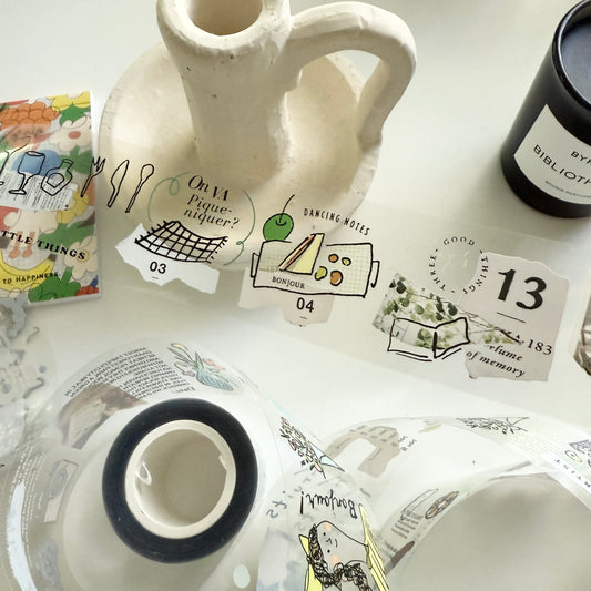 A kind of café NEW On Va Pique-niquer? PET Tape | Revisit ver.