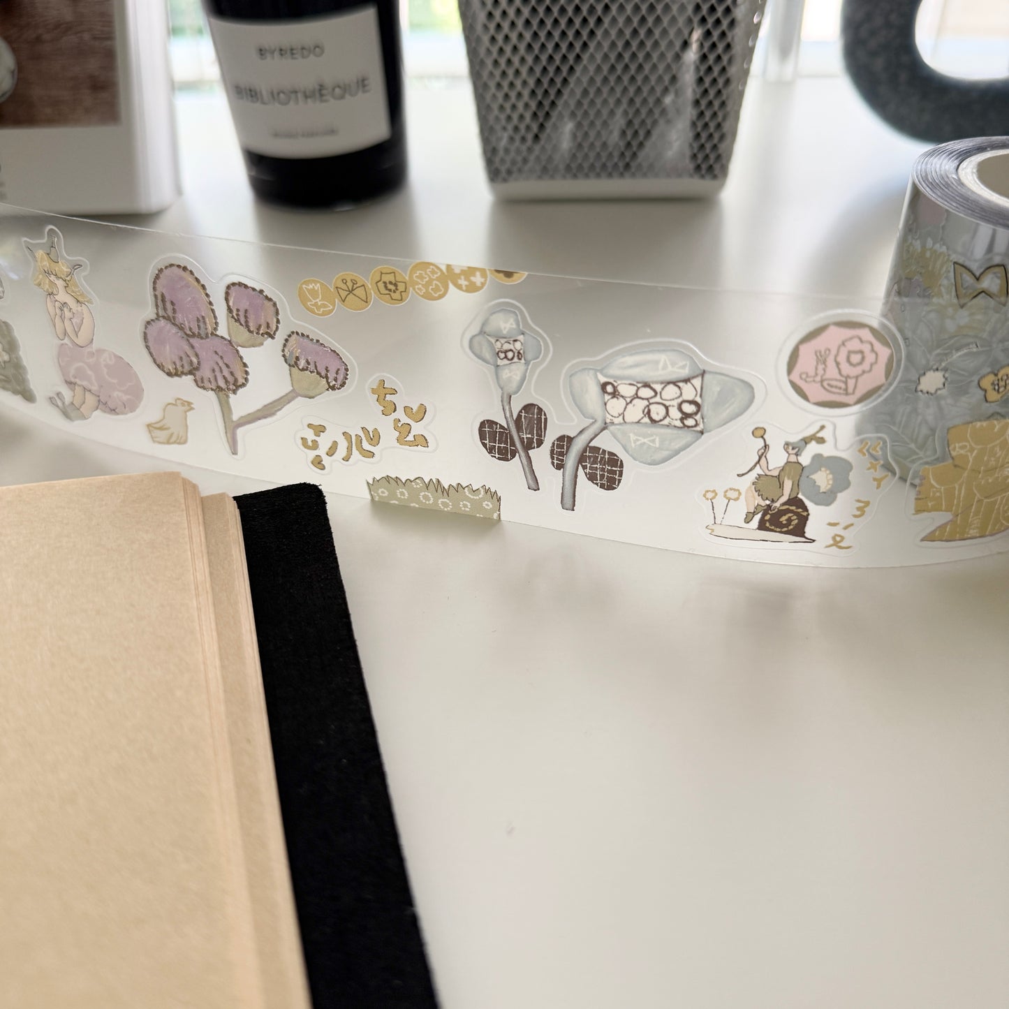 Misshoegg Meadow Flower Fairies PET Sticker Roll