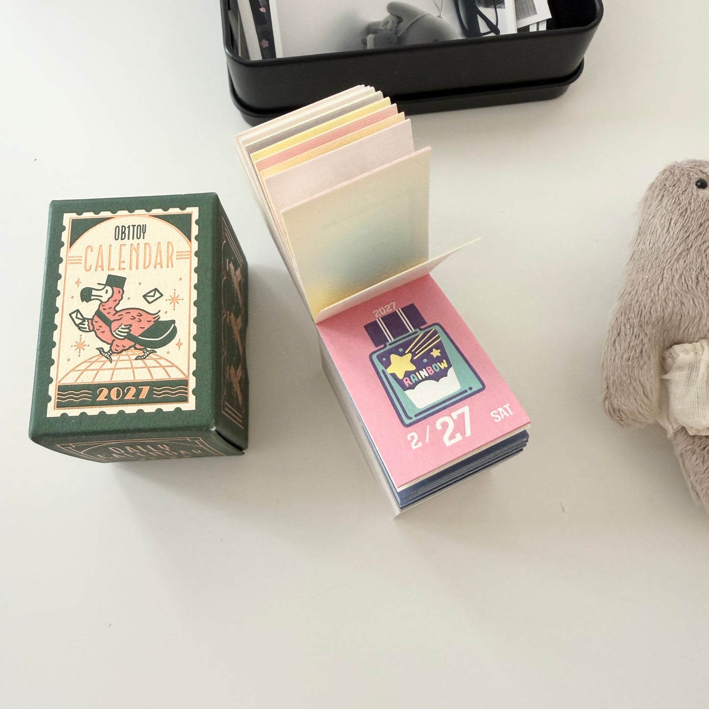 2027 OB1TOY Mini Daily Calendar