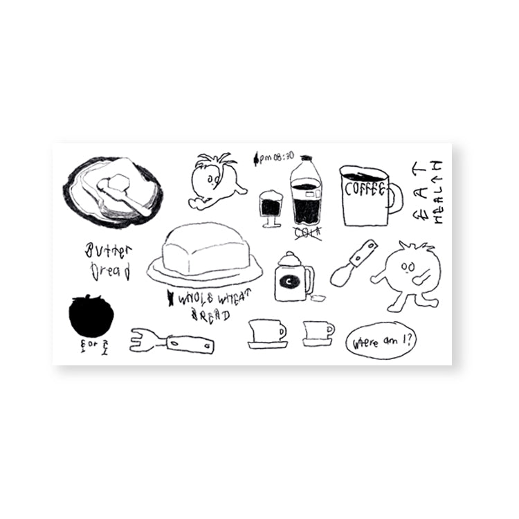 Jeongo Innerside Food Sticker