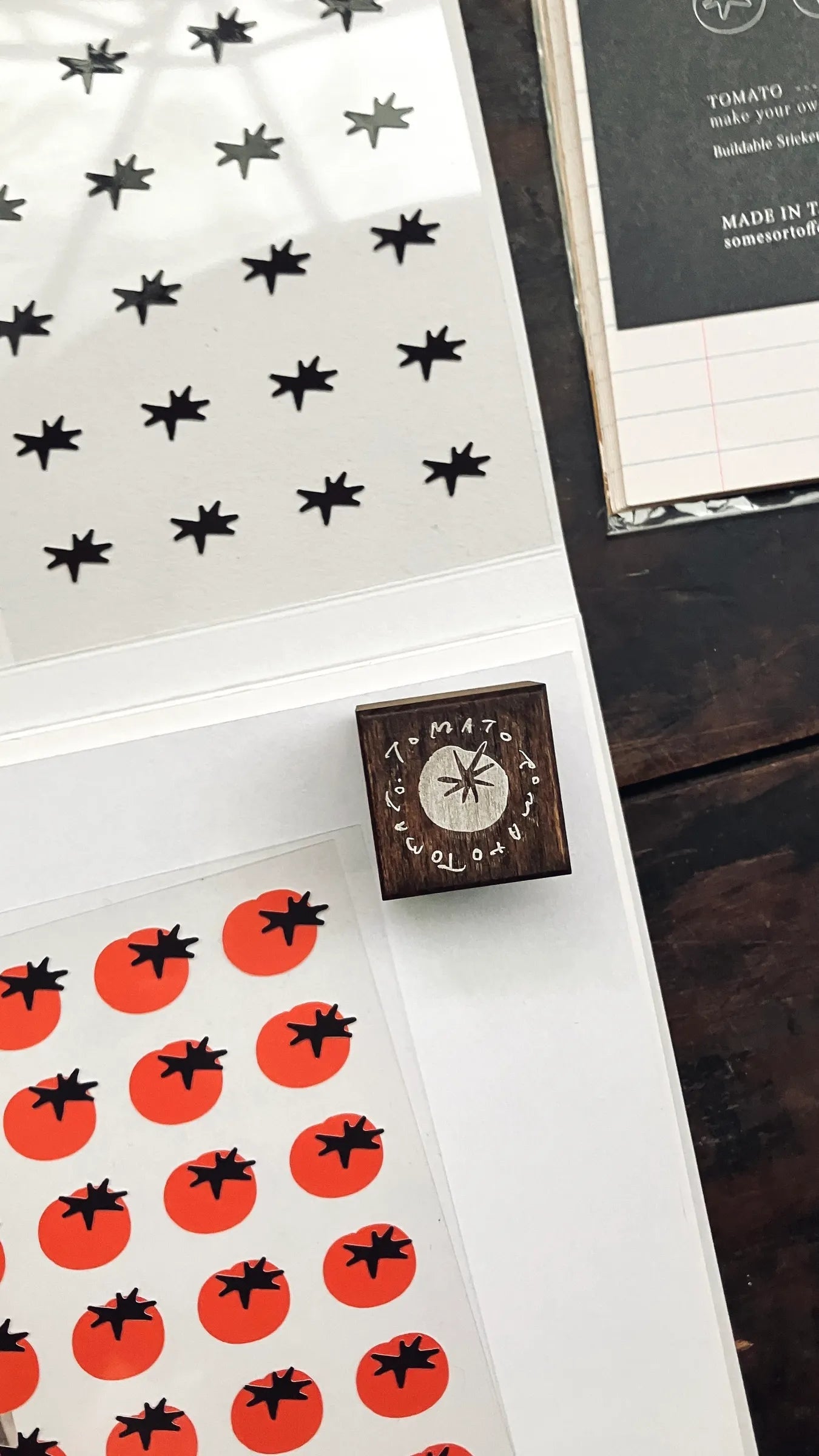 Somesortof.fern Tomato Tomahto Sticker Pack