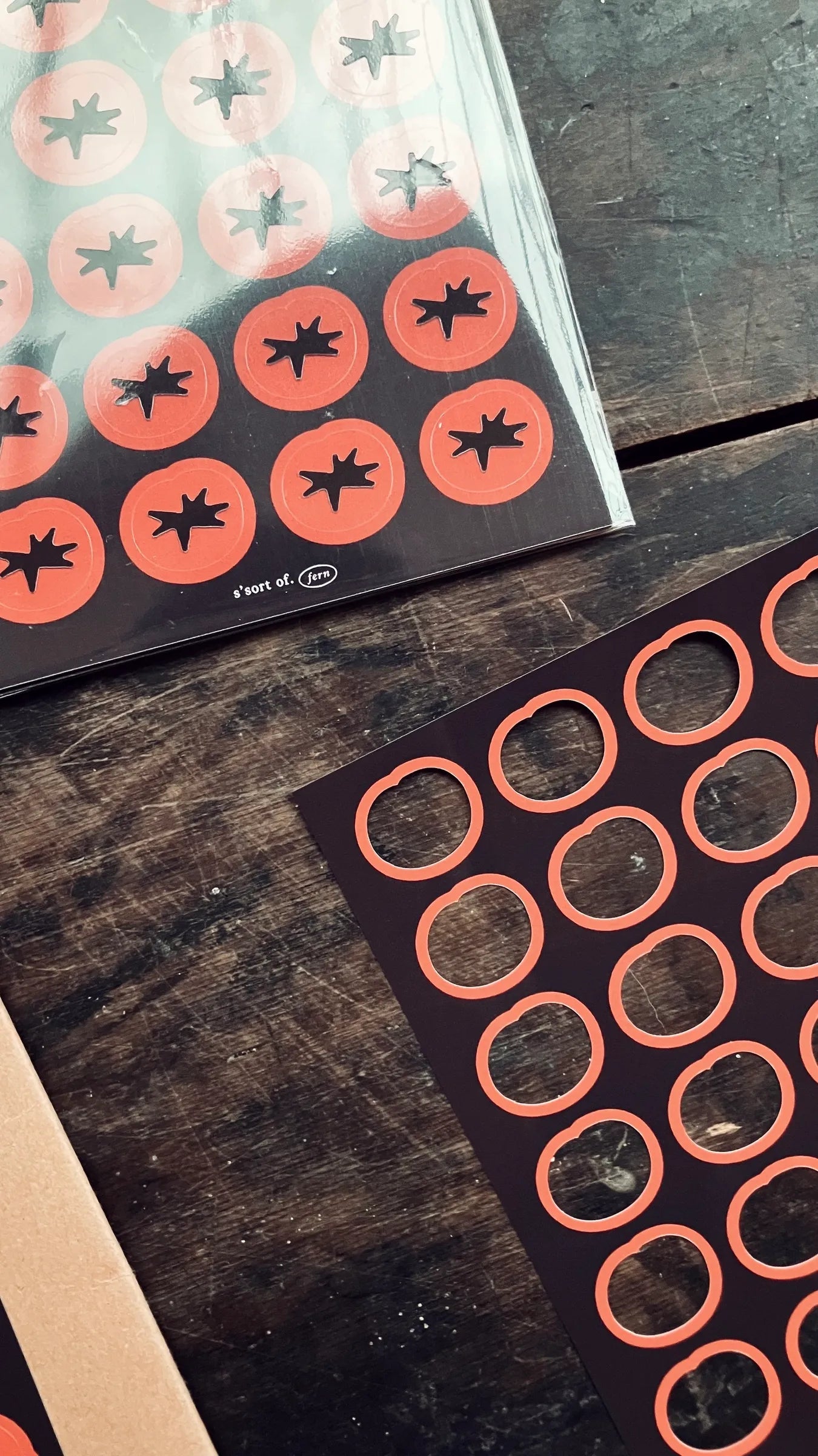 Somesortof.fern Tomato Tomahto Sticker Pack