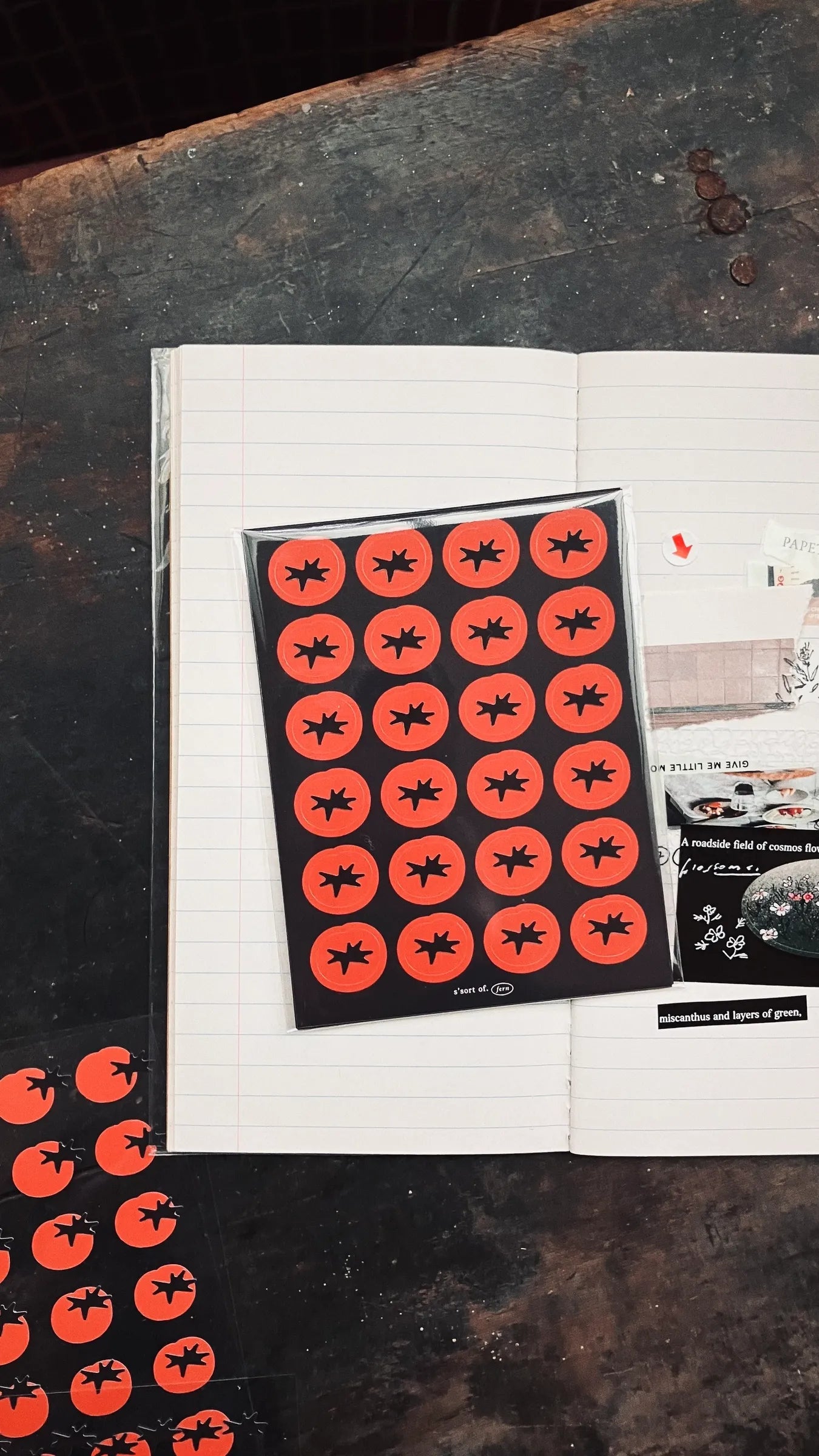 Somesortof.fern Tomato Tomahto Sticker Pack