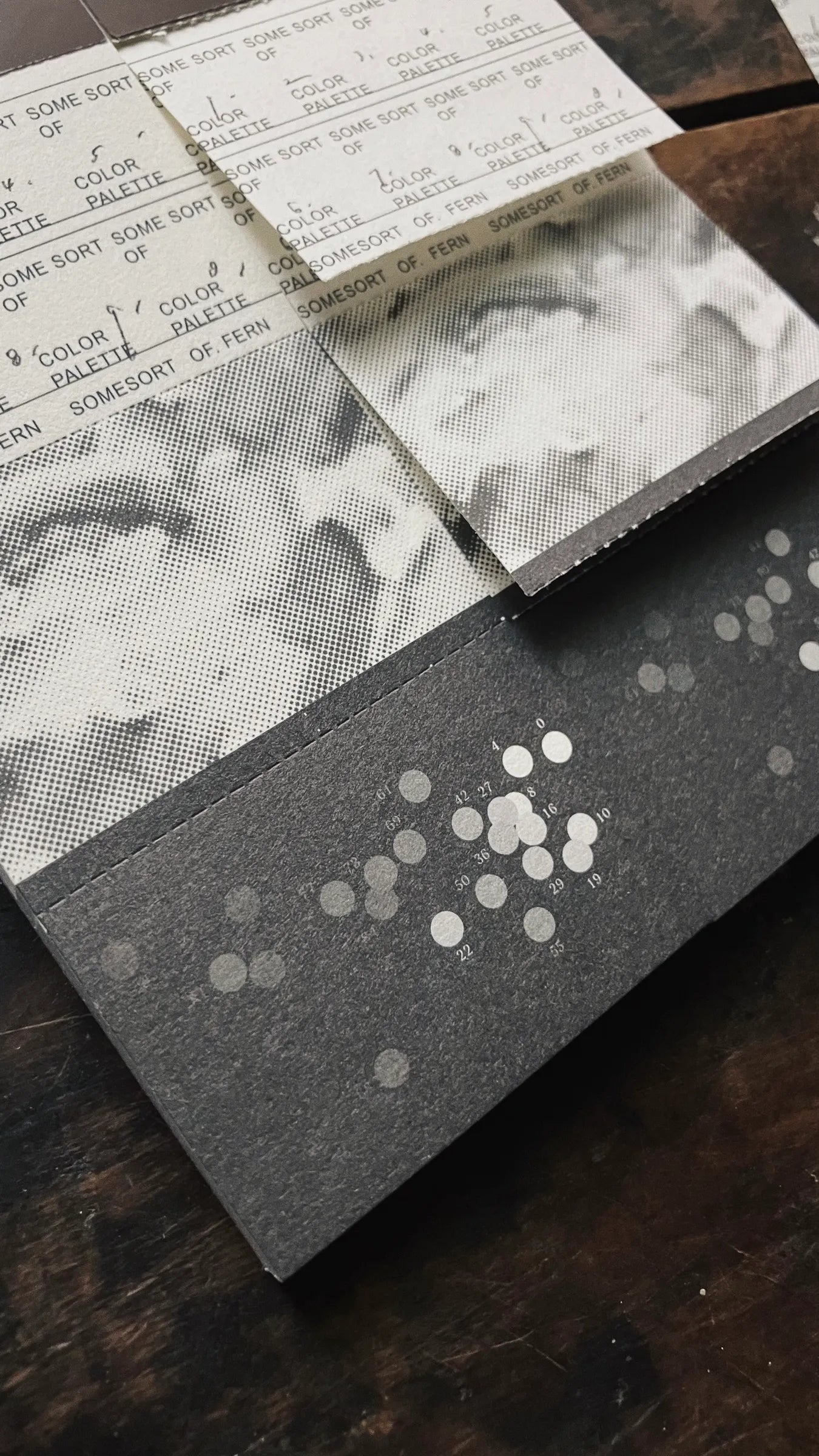 Somesortof.fern K100 Label Book