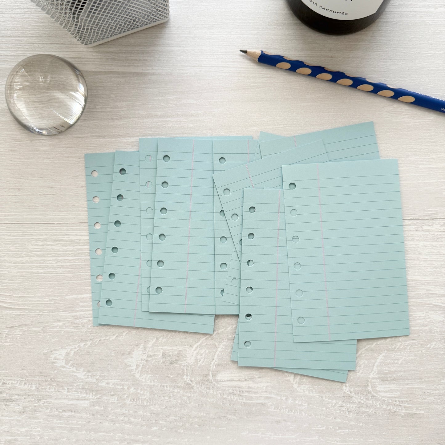 Jeongo Innerside A7 Pocket Ring Journal Refill / 4 Designs