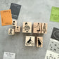 MA7stamp Daily Fumiko Rubber Stamp / 3 Designs