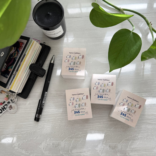 Hanko Makkey 2026 Mini Daily Calendar