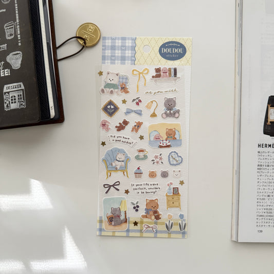 MIND WAVE DouDou Sticker / 2 Designs