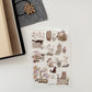 Misshoegg Corner Garden Transfer Sticker Set