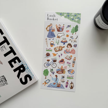 MIND WAVE Lunch Basket Sticker / 2 Designs