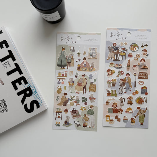 MIND WAVE With Me Sticker / 2 Designs