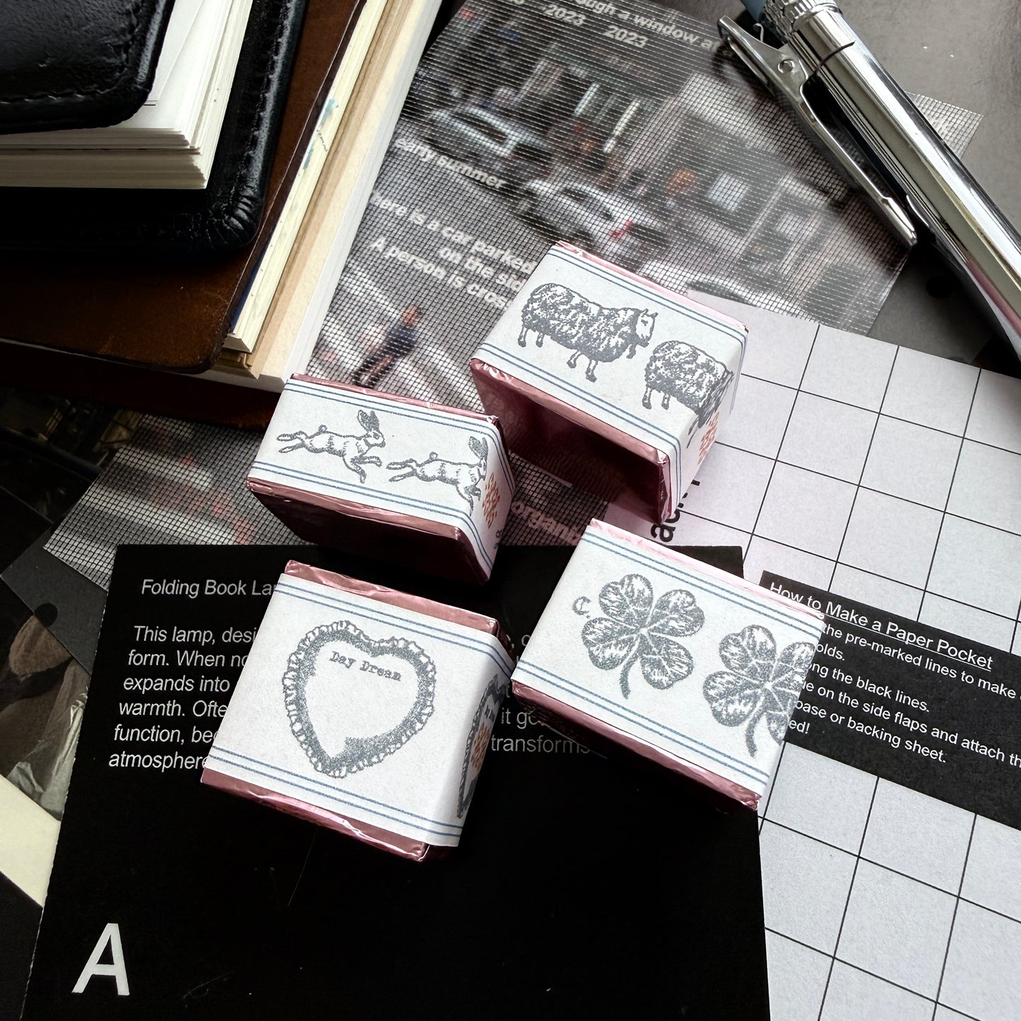 Kurukynki Dream Ledger Stamps / 4 Designs