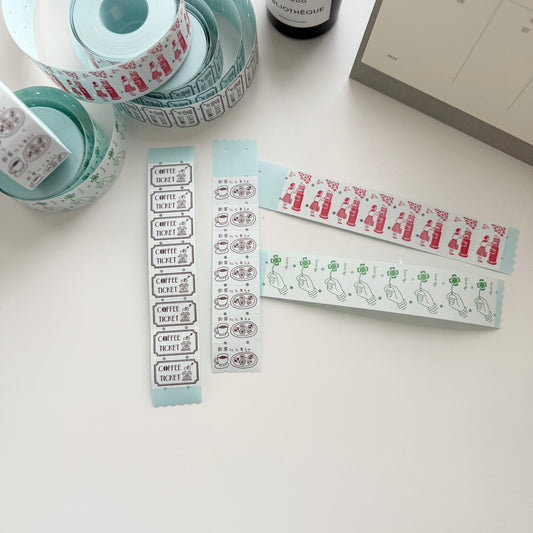 36 Sublo Label Sticker Roll / 4 Designs