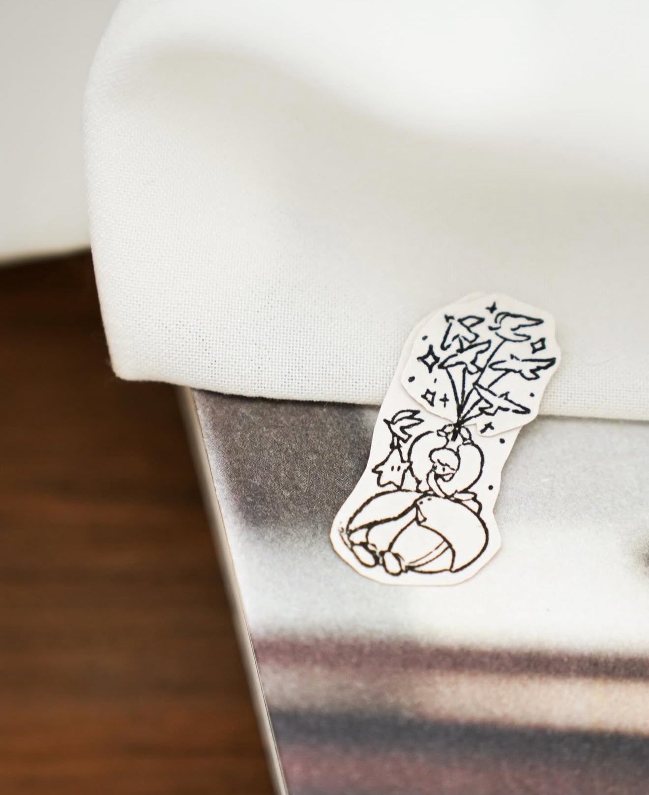 Yamadoro Among Stars 2-in-1 Rubber Stamp / 4 Designs