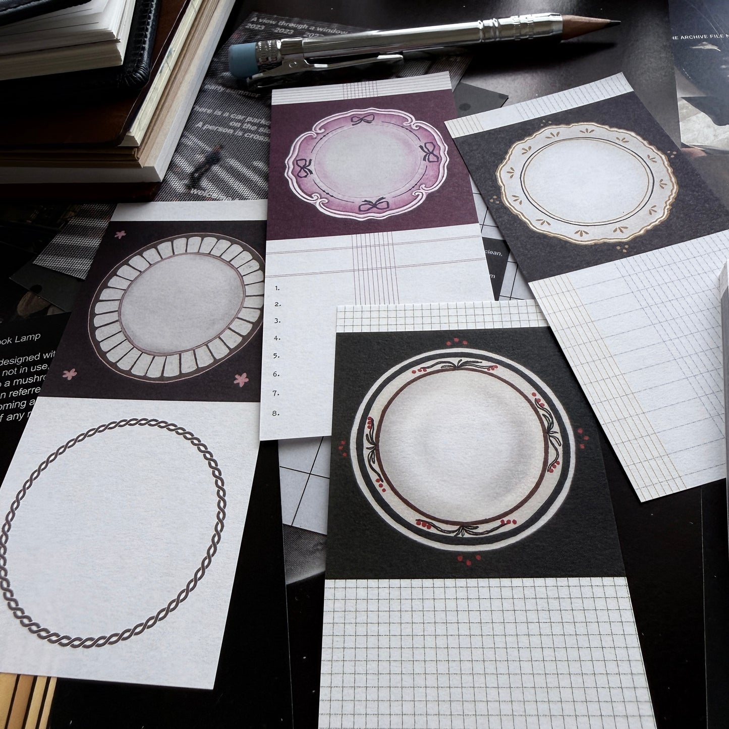 Kurukynki Loop & Lantern Memo / Lantern Plate