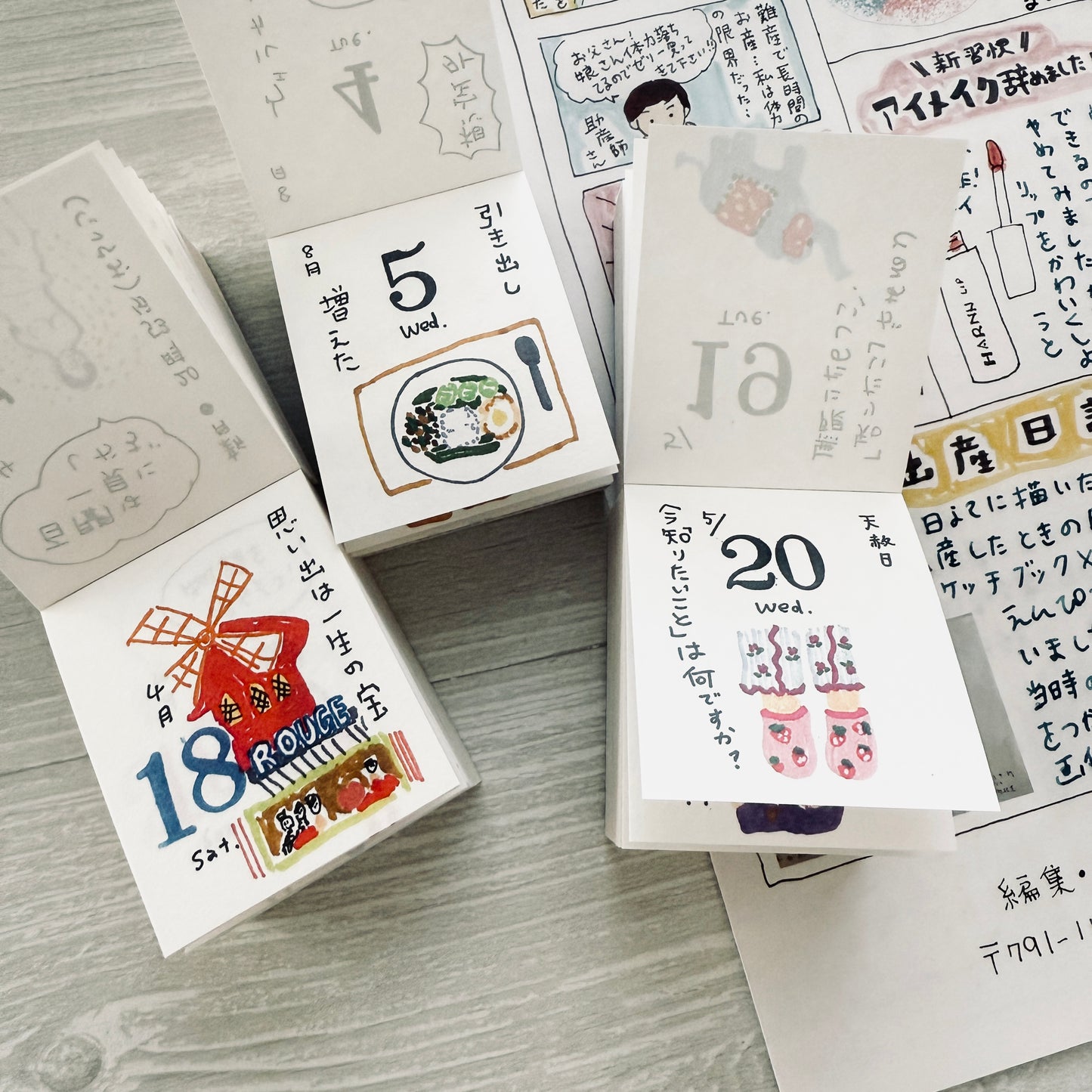 2026 Life Editing Mini Daily Calendar