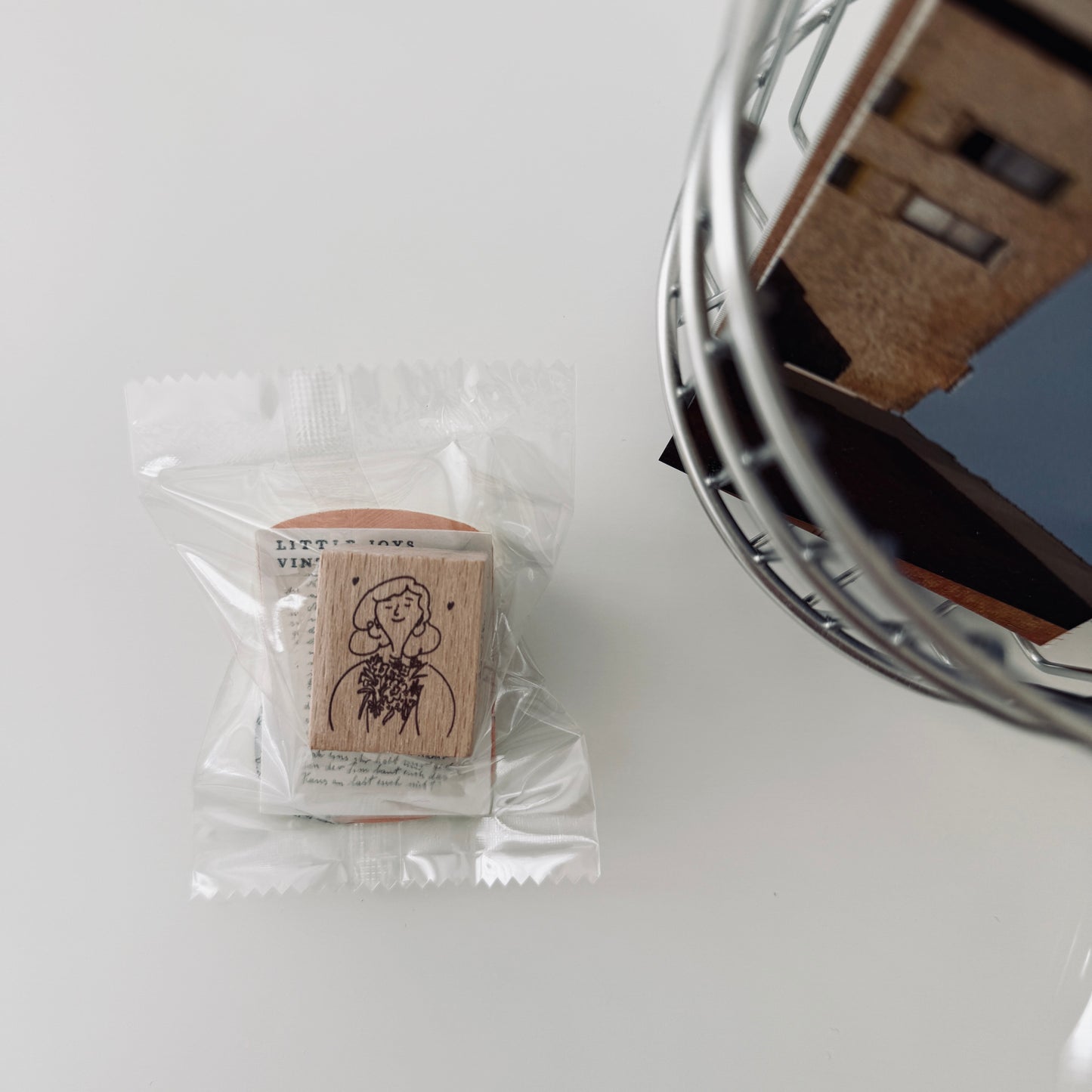 A Kind of Cafe Mademoiselles Rubber Stamp / 4 Designs