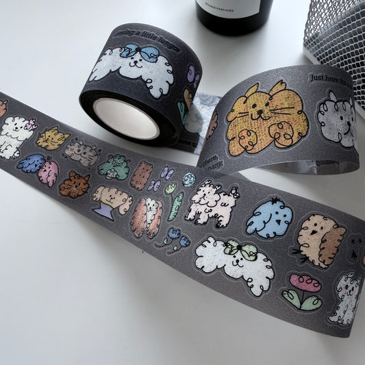 A Kind of Cafe Soft Ones PET Sticker Roll
