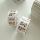 1991w2992 Everyday Apricot-Soda Label Sticker Roll