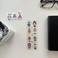 Sosom room Winter Date Hologram Sticker Sheet