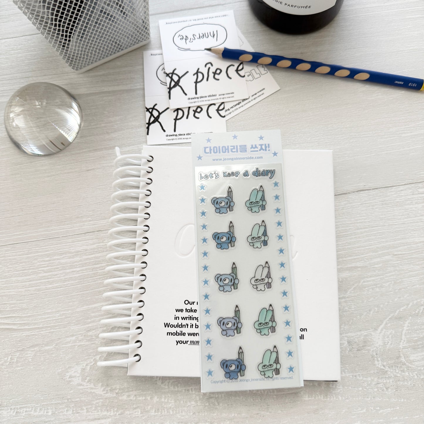 Jeongo Innerside Many Stickers / 10 Designs