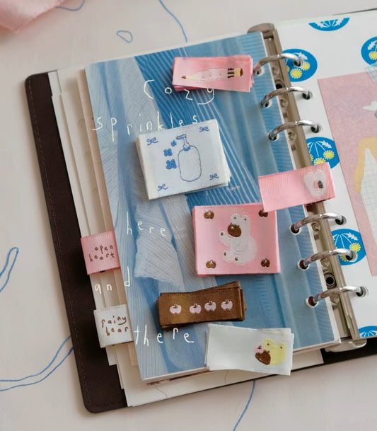 Bighands Rainy Day Series Woven Label / 3 Designs