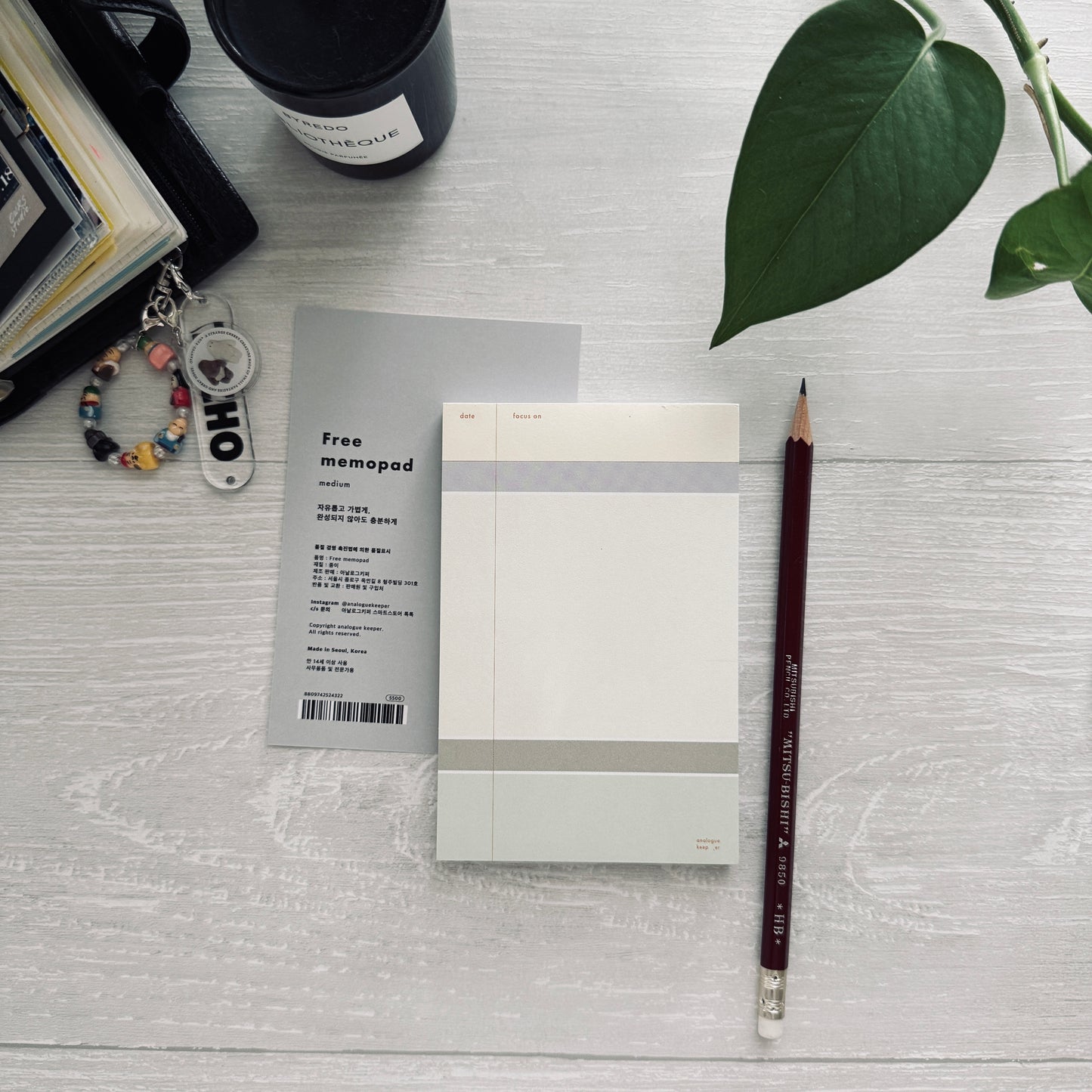 Analogue Keeper 2025 NEW Free Memo / 3 Sizes