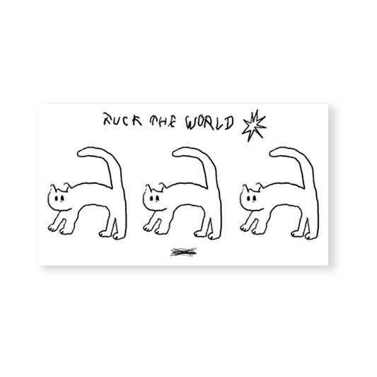 Jeongo Innerside Cat Sticker