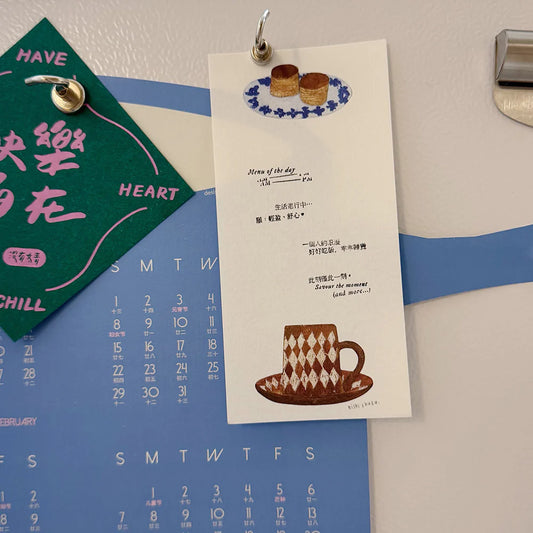 PC x Phavourite co. 9pt.(意) Tiny Text Rubber Stamp Set / 18 pcs