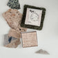 PC x Phavourite co. 9pt.(意) Tiny Text Rubber Stamp Set / 18 pcs