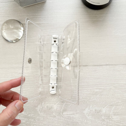 Jeongo Innerside Clear Pocket Size Ring Journal / 3 Colors