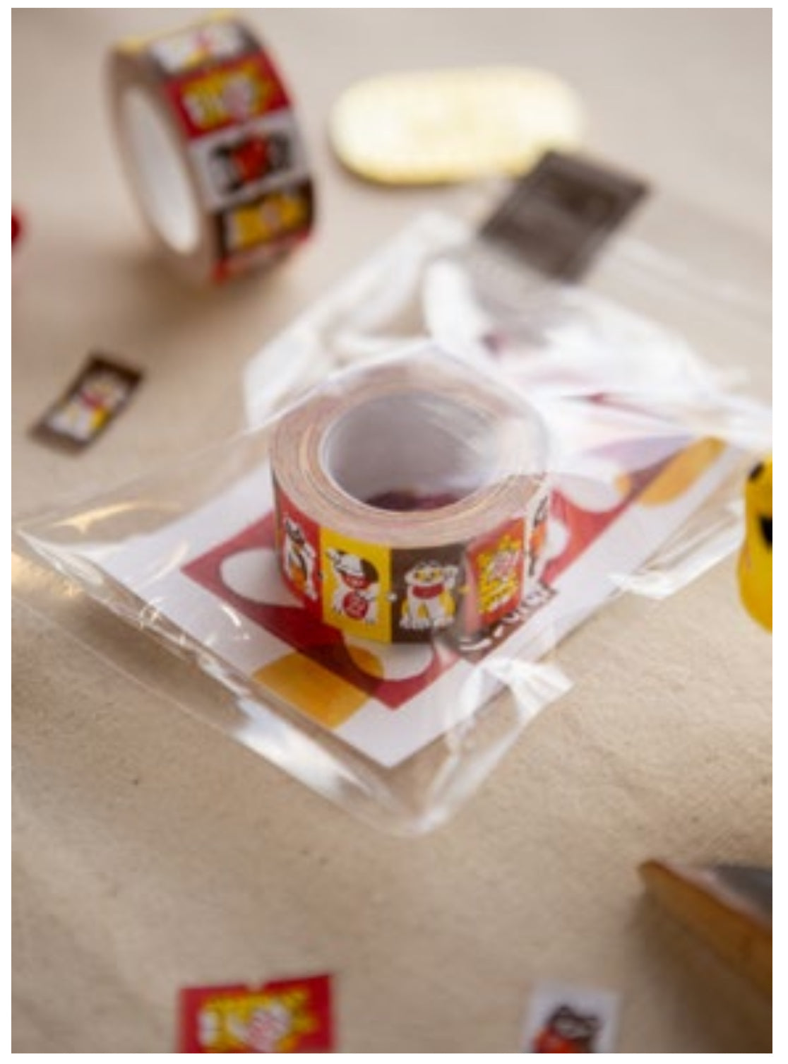 [ PRE-ORDER ] OURS Little Lucky Friends Label Sticker Roll