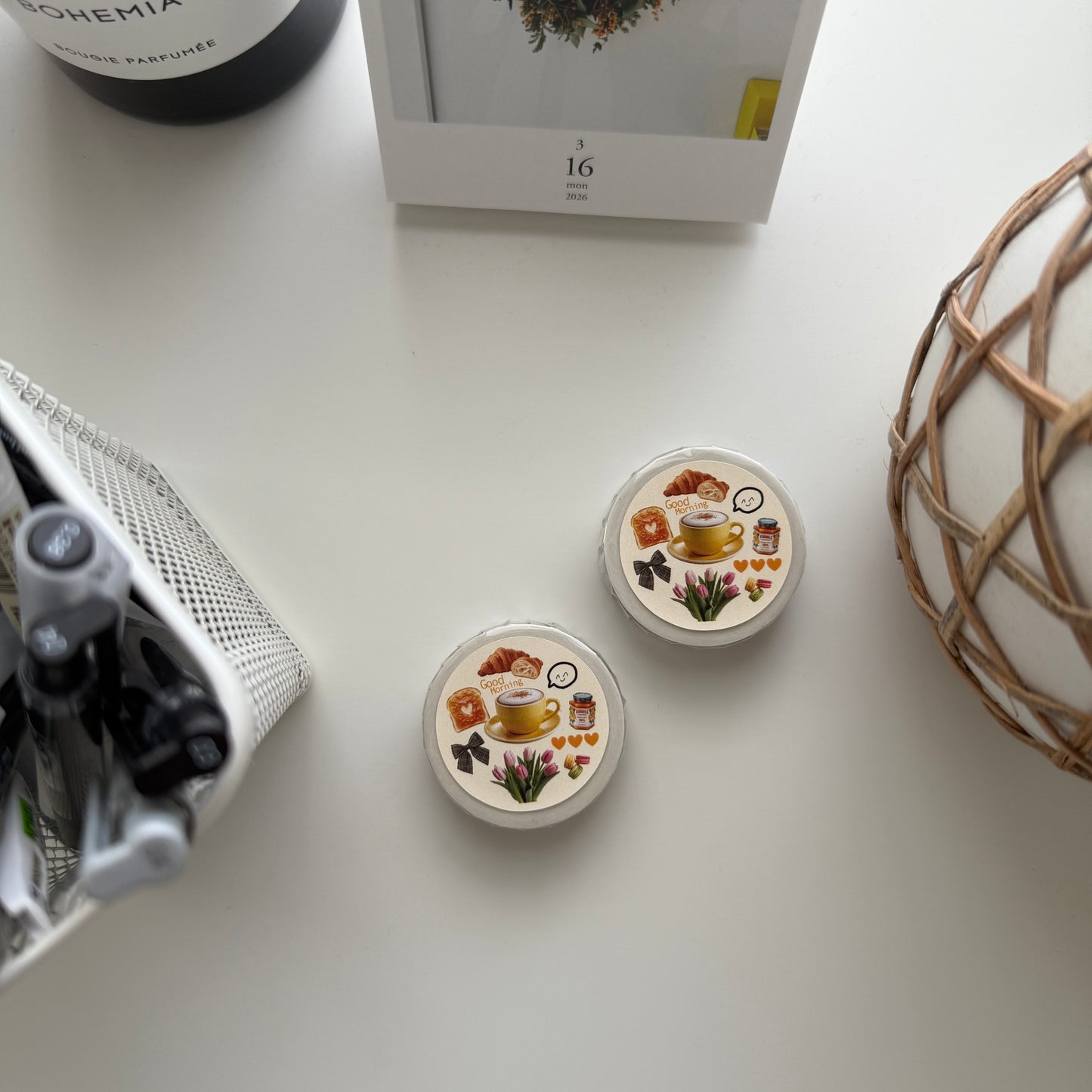 Kmmile Morning Table Masking Tape