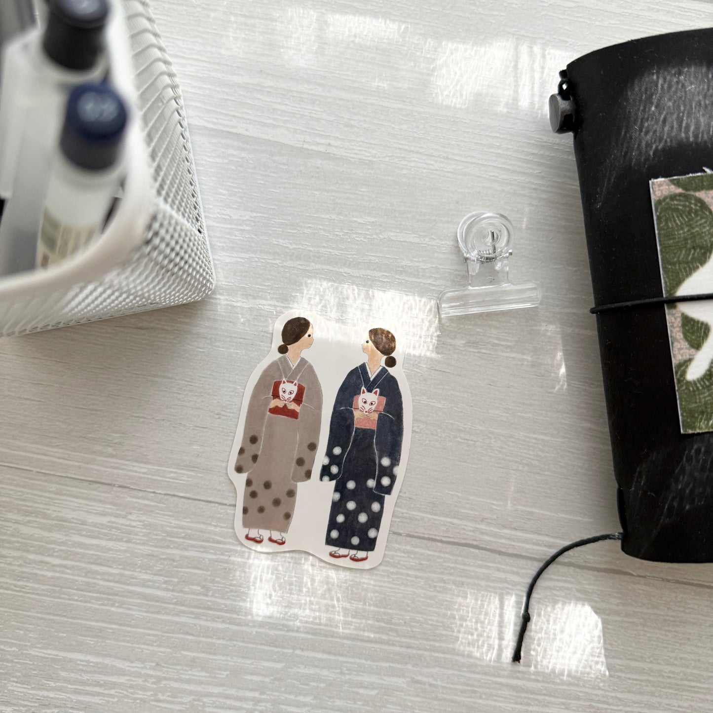 Cozyca Necktie Die-cut Sticker / 2 Designs