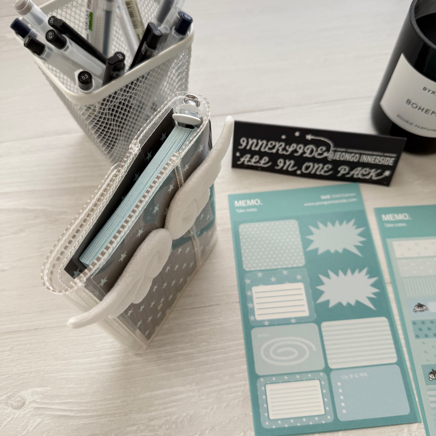 Jeongo Innerside Angle Wing Diary Set / Pocket Size