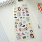 Creators Circus Sticker Sheet / Haruchan & Neonmoon
