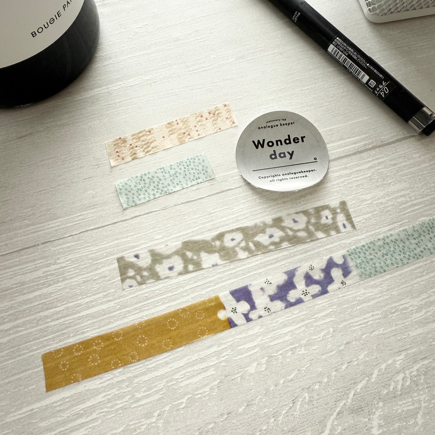 Analogue Keeper Wonder Masking Tape / Day & Night