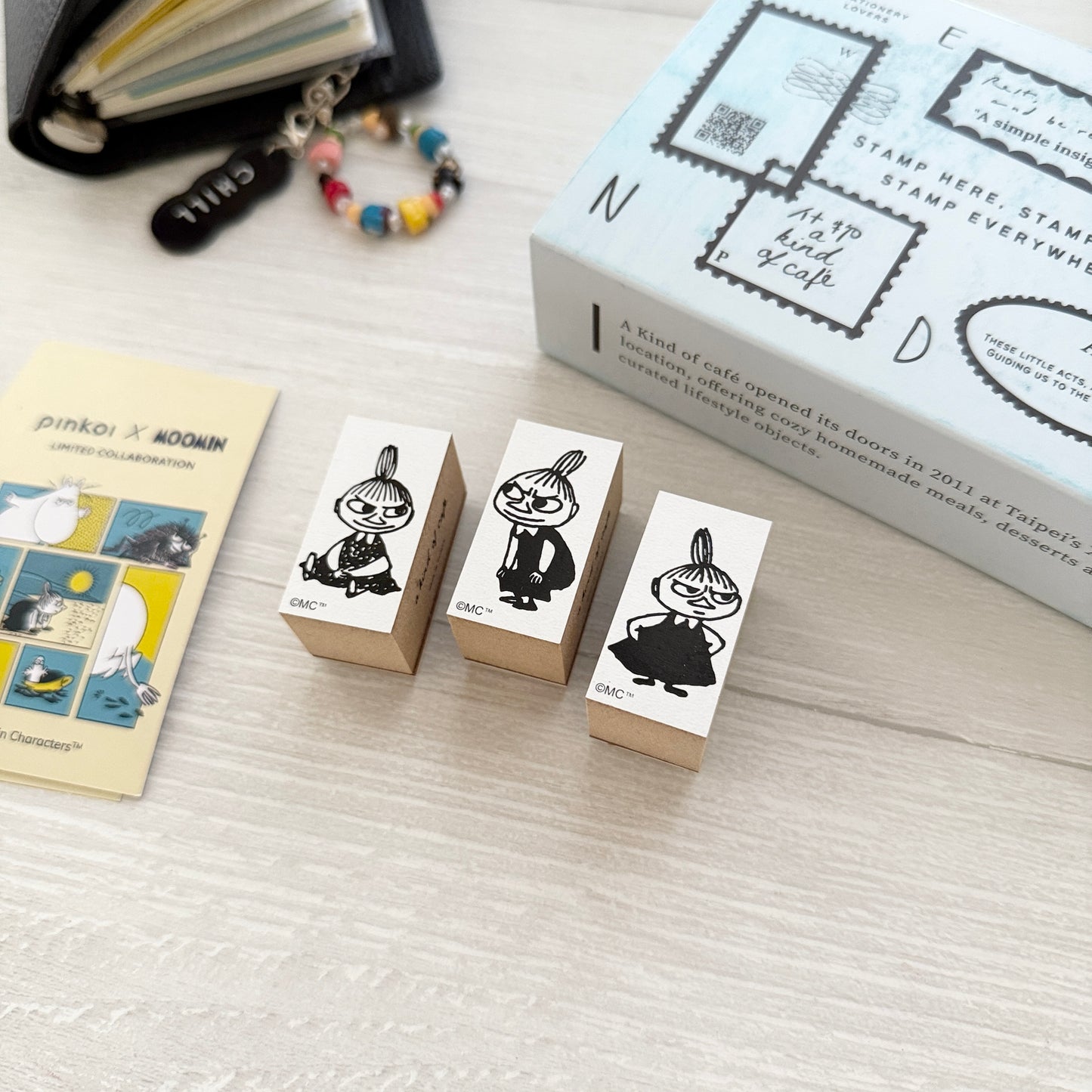 A Kind of Café X Moomin Rubber Stamp / 3 Designs