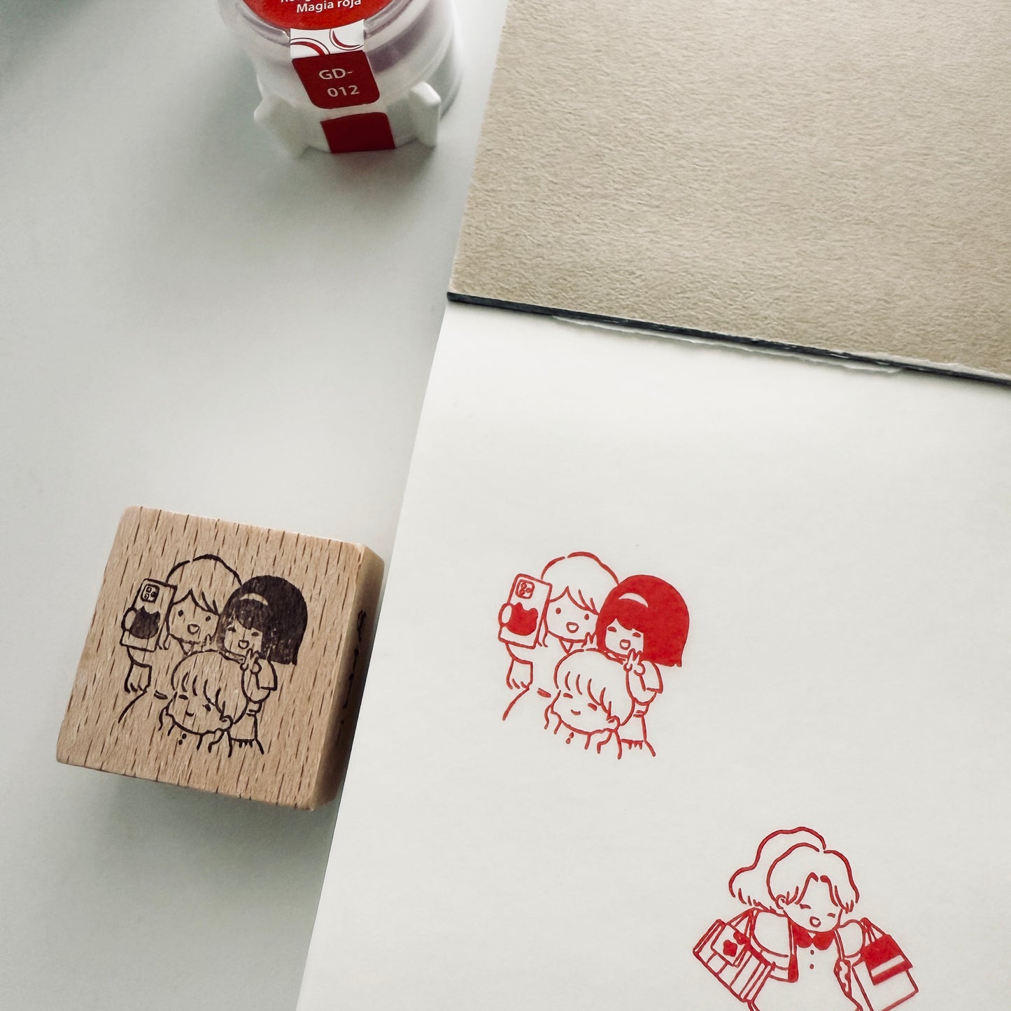 Msbulat New Year Collection Rubber Stamp / 2 Designs