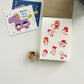 Msbulat New Year Collection Rubber Stamp / 4 Styles