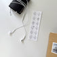 Jeongo Innerside Cat Sticker / White