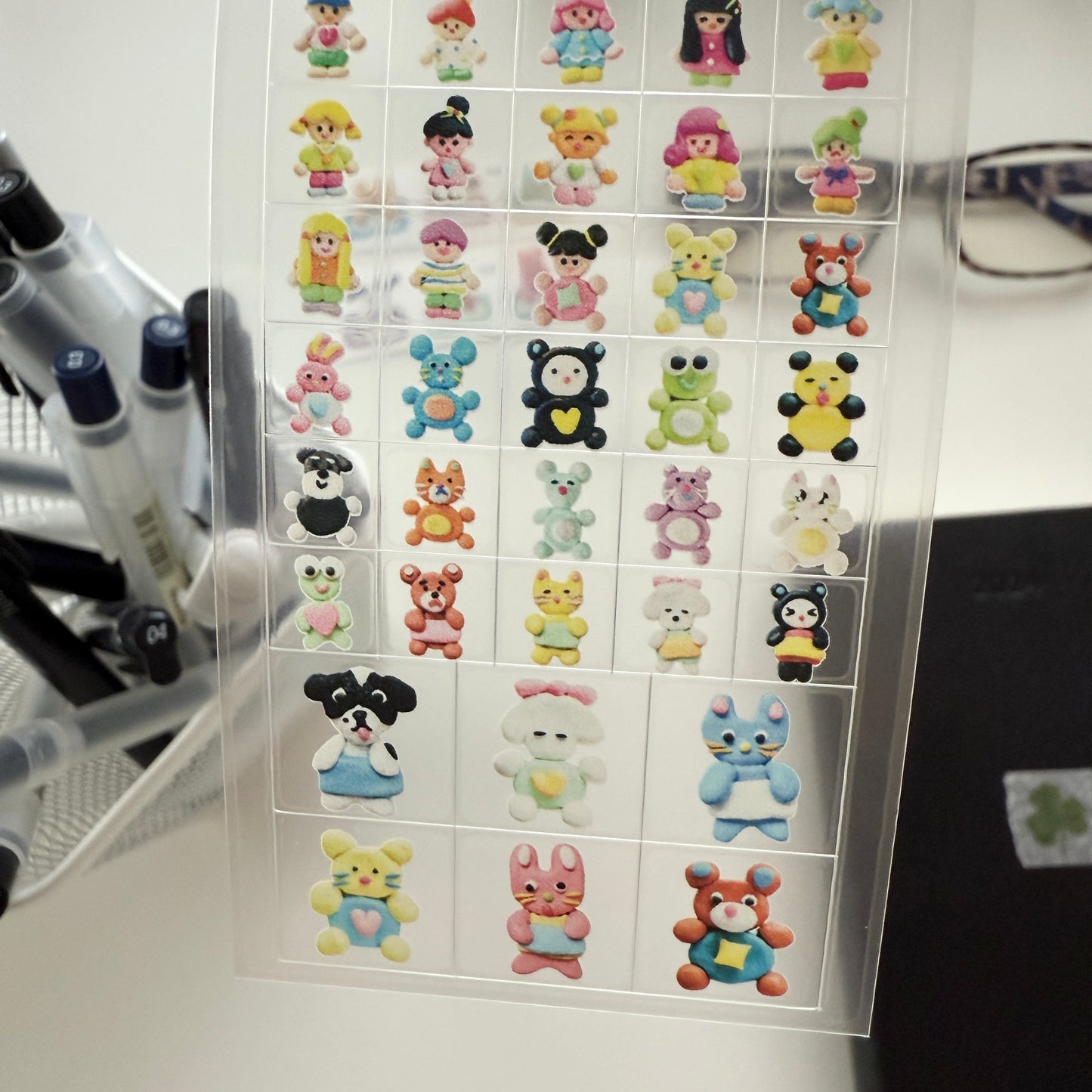 Sosom room Nemonemo Clear PET Sticker Sheet / May