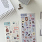 Creators Circus Sticker Sheet / Haruchan & Neonmoon